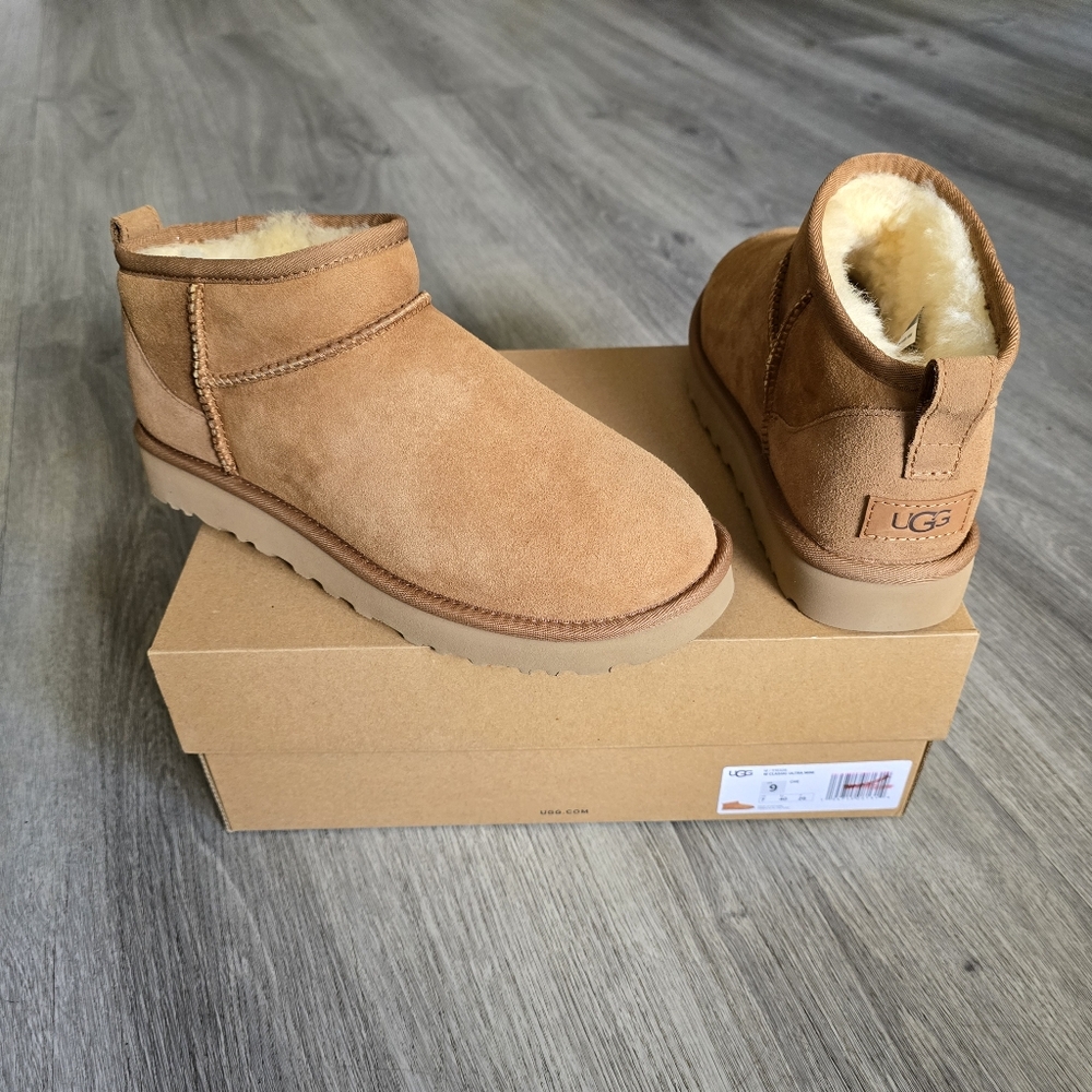 UGG Classic Ultra Mini Suede Boot